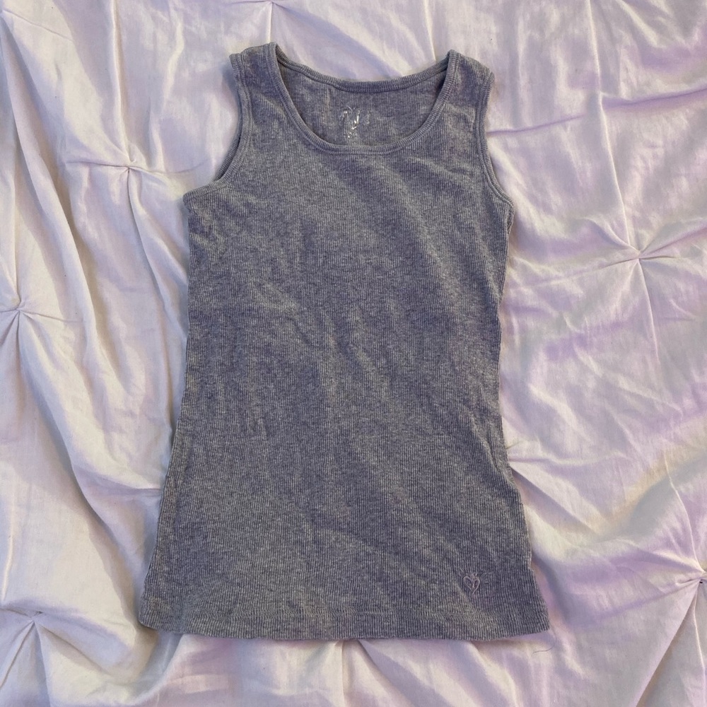Grey Justice tank top